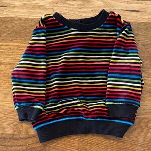 Gymboree Multicolor Striped Kids Sweatshirt